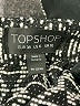 Topshop Houndstooth Black Cocktail Dress Size 6 - photo 6