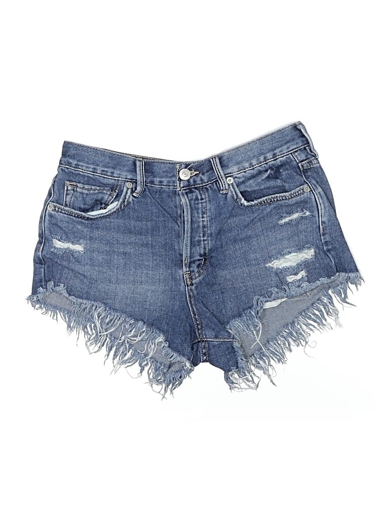 Pre-owned We The Free Denim Shorts In Blue