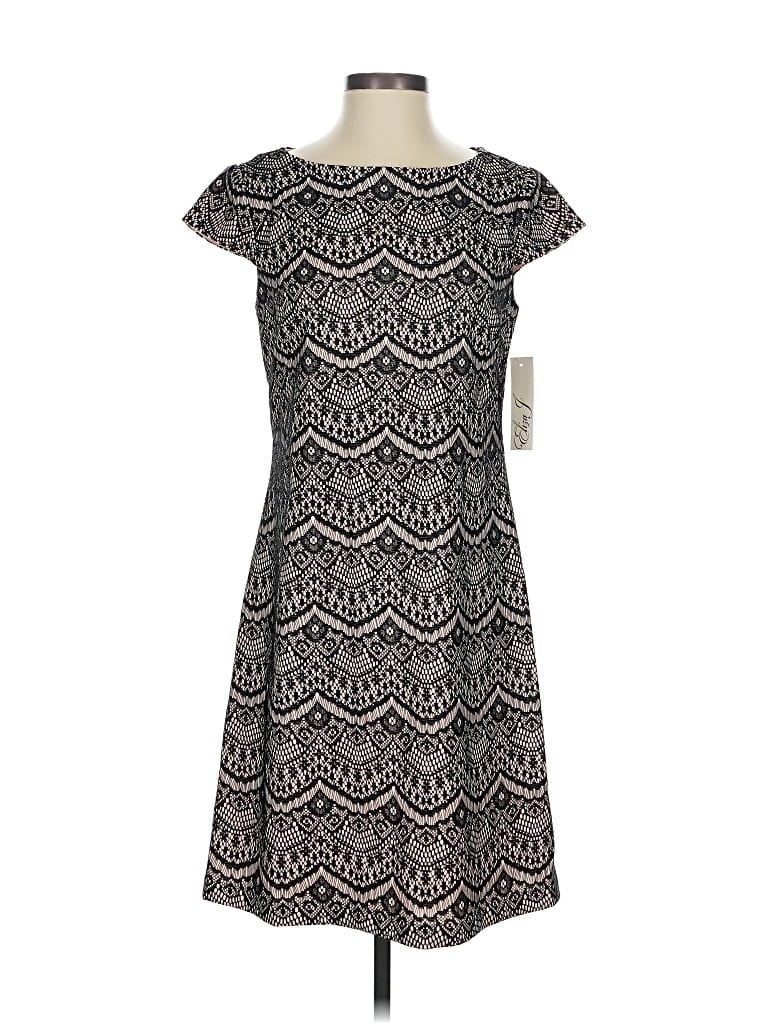 Pre-owned Eliza J Cocktail Dress In Gray