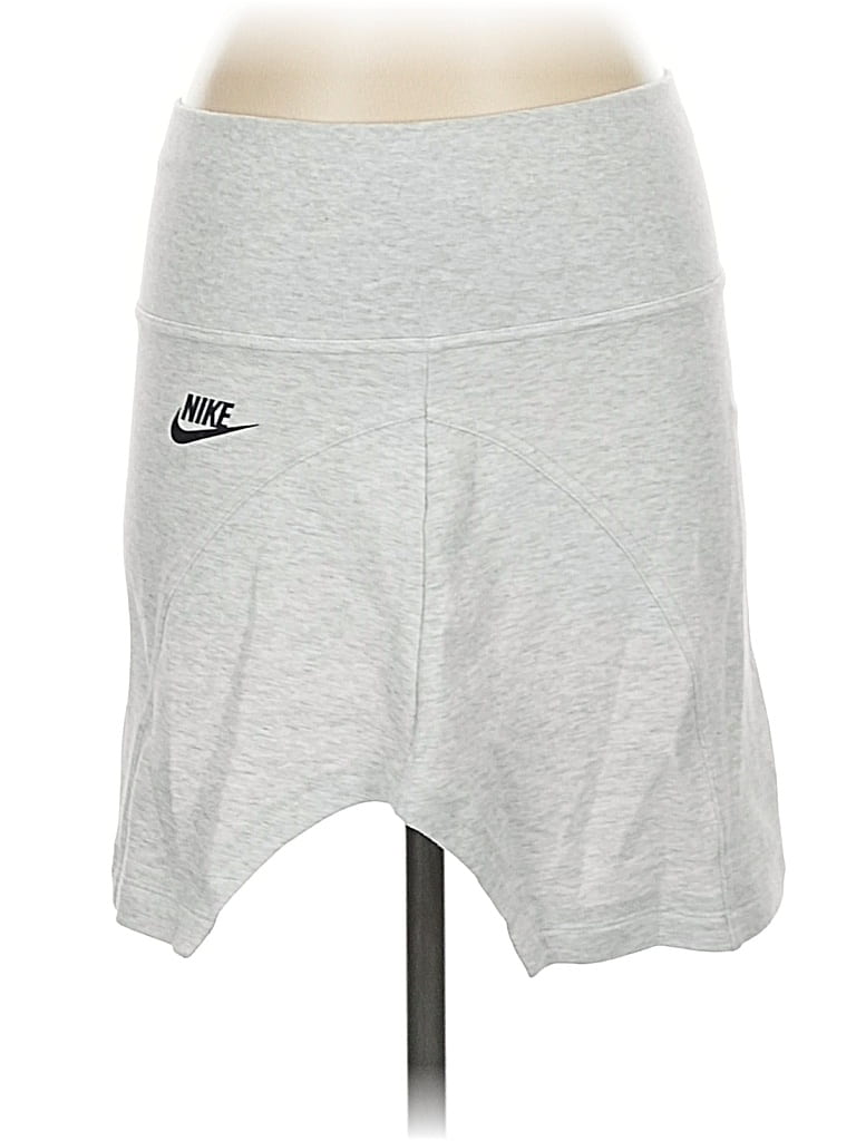 Pre-owned Nike Casual Skirt In Gray
