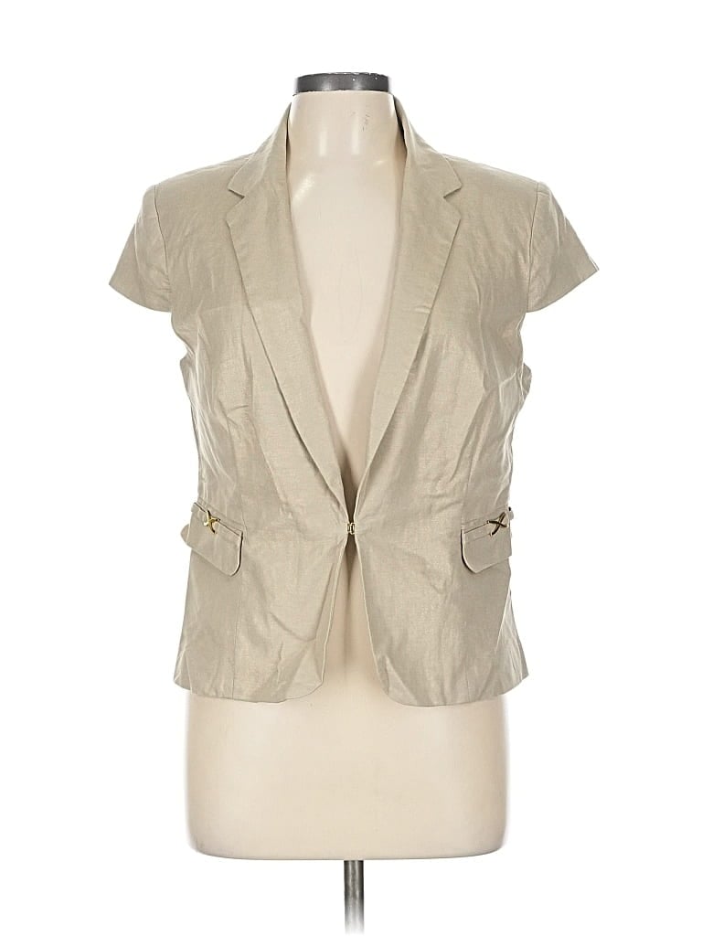 Pre-owned 7th Avenue Design Studio New York & Company Blazer Jacket In Brown