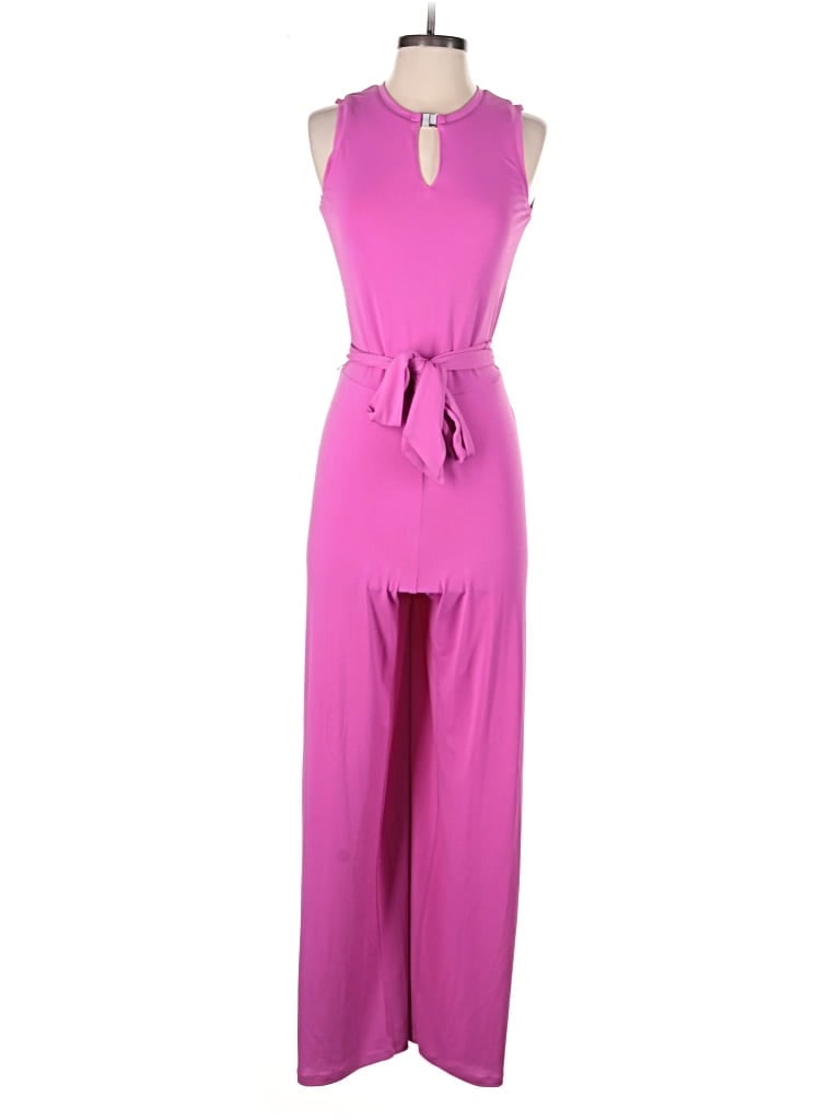 Pre-owned Polo Ralph Lauren Jumpsuit In Pink