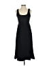 Isabel Solid Black Casual Dress Size S - photo 1