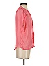 Hale Bob Pink Short Sleeve Blouse Size S - photo 4