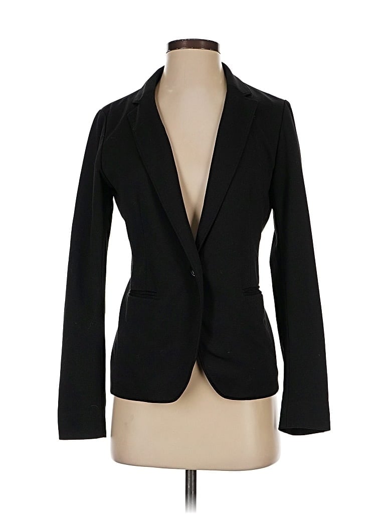 Pre-owned Assorted Brands Blazer Jacket In Black