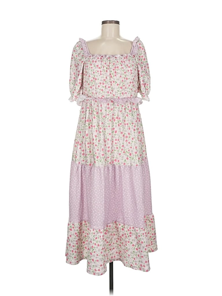 Pre-owned Miss Selfridge Casual Dress In Pink