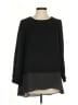 Trisha Tyler 100% Polyester Black Long Sleeve Blouse Size M - photo 1
