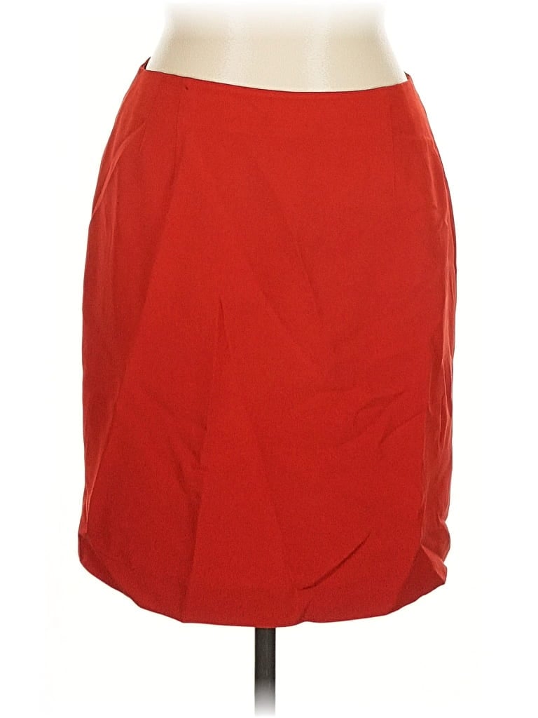 Pre-owned Jones New York Formal Skirt In Orange