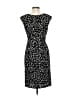 Perceptions Animal Print Black Casual Dress Size 6 - photo 2