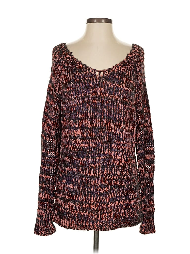 Pre-owned Divided By H&m 3/4 Sleeve T-shirt In Orange