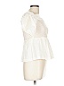 Old Navy Ivory Short Sleeve Blouse Size L - photo 4