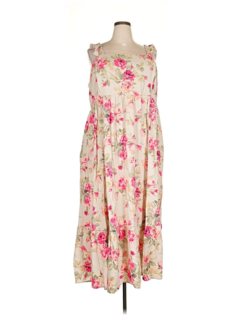 Pre-owned Torrid Casual Dress In White