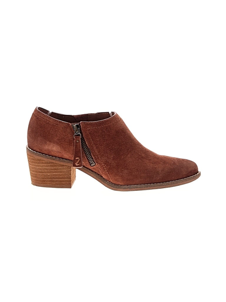 Pre-owned Zodiac Ankle Boots In Brown