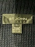 St. John Black Blue Jacket Size S - photo 6