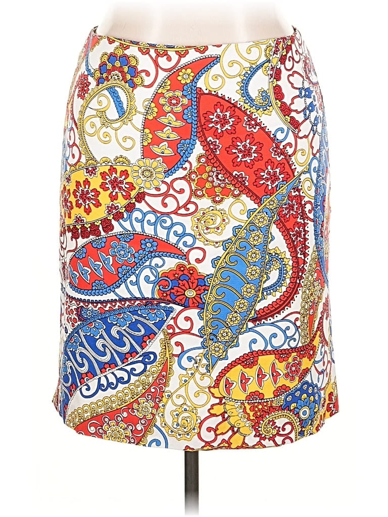 Pre-owned Talbots Casual Skirt In White