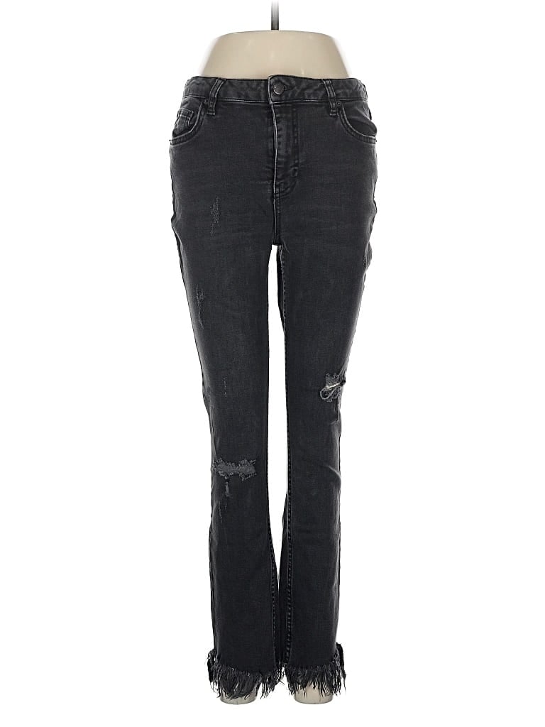 Pre-owned Free People Jeans In Black