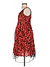 Elorie 100% Polyester Paisley Red Cocktail Dress Size S - photo 5