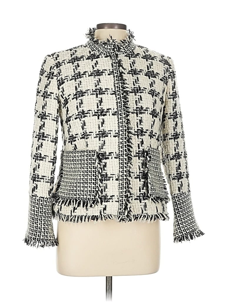 Pre-owned Harve Benard By Benard Holtzman Jacket In White