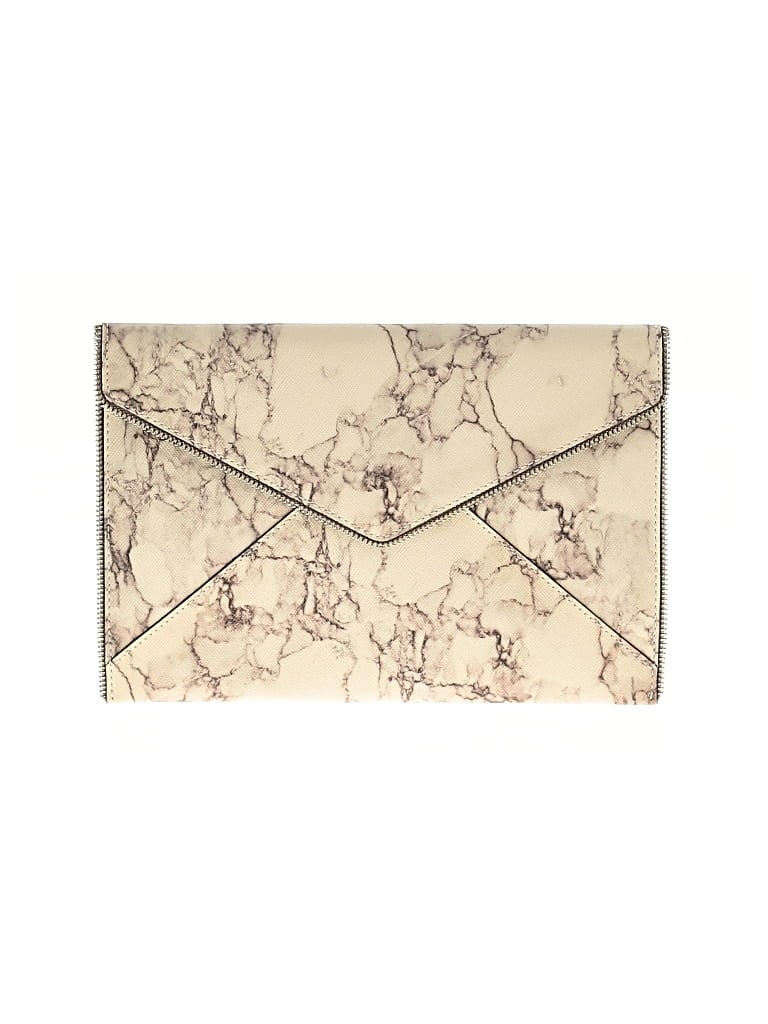 Pre-owned Rebecca Minkoff Clutch In White