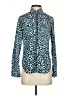 MICHAEL Michael Kors 100% Polyester Animal Print Blue Jacket Size XS - photo 1
