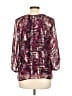 Allison Joy 100% Polyester Purple 3/4 Sleeve Blouse Size L - photo 2