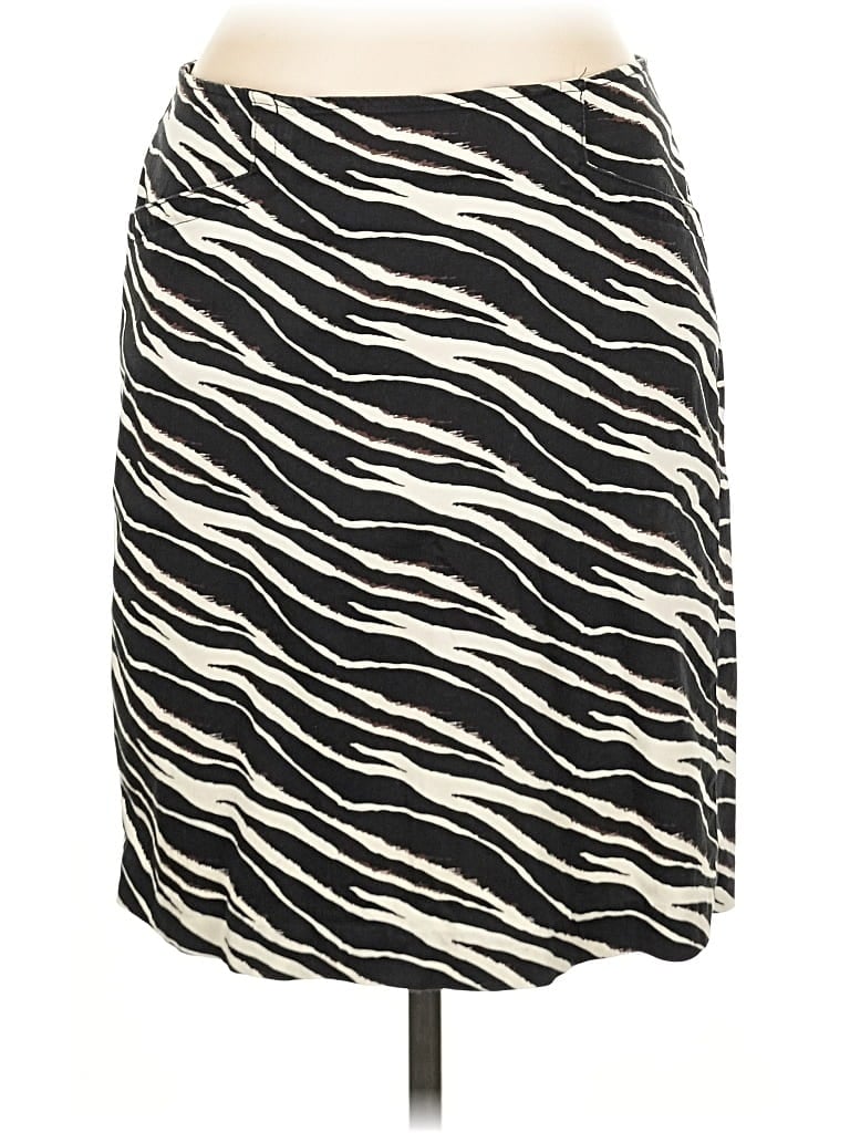 Pre-owned Ellen Tracy Casual Skirt In Black