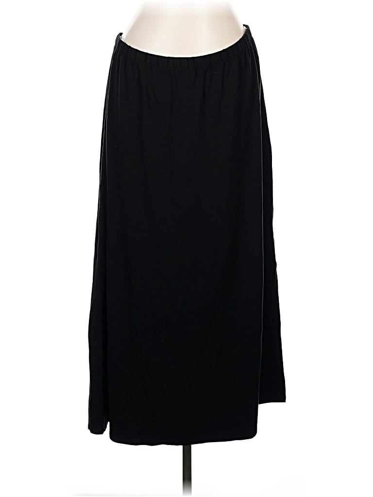 Pre-owned Eileen Fisher Formal Skirt In Black