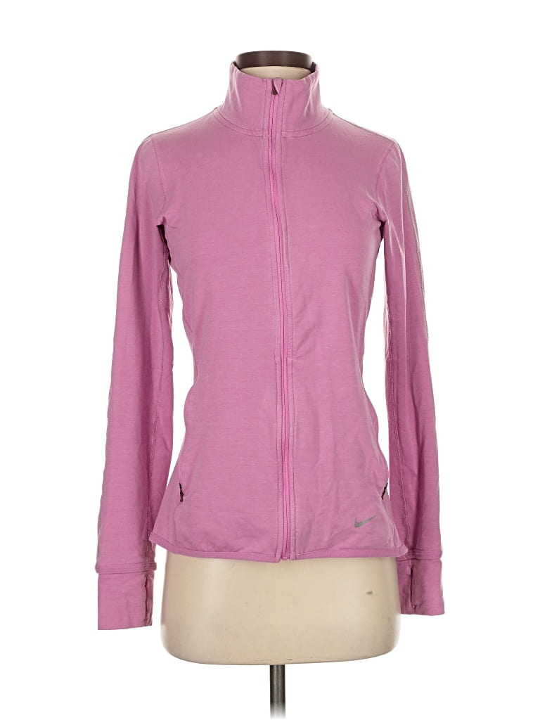 Pre-owned Nike Track Jacket In Pink