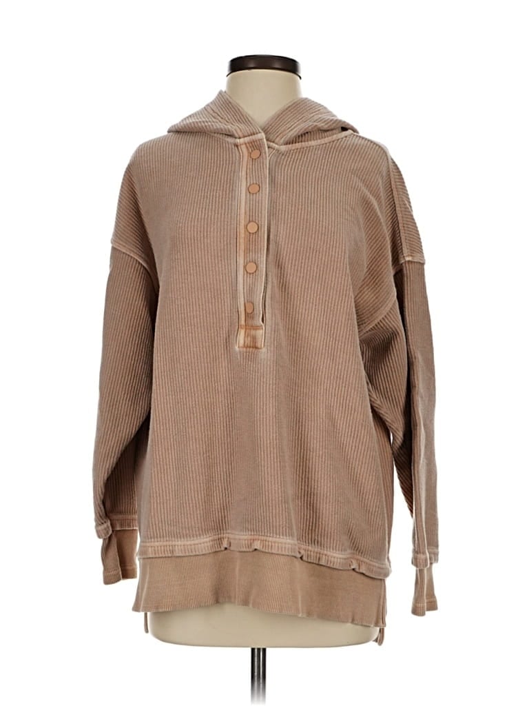 Pre-owned Aerie Pullover Sweater In Brown
