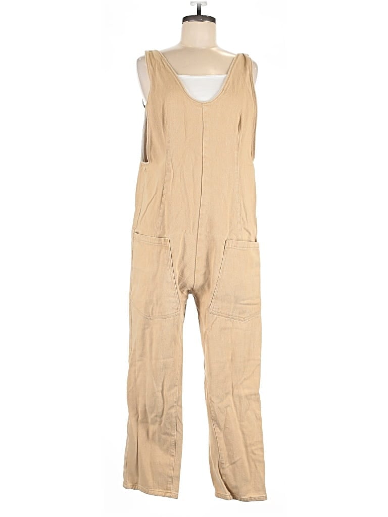 Pre-owned Unbranded Jumpsuit In Brown
