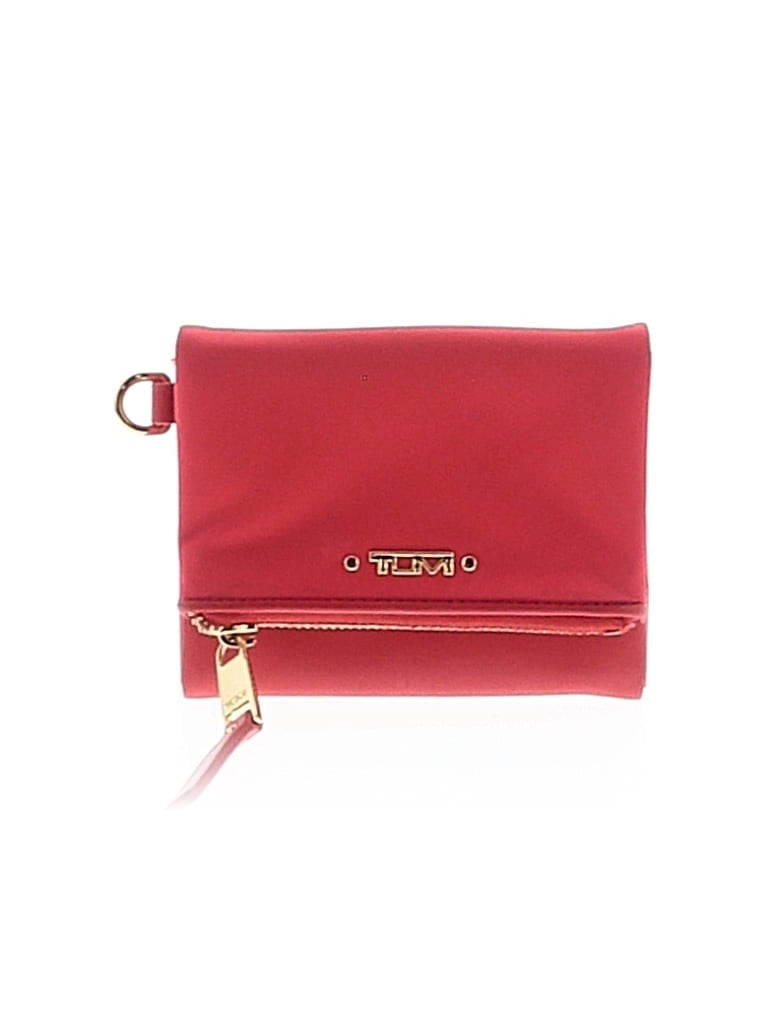 Pre-owned Tumi Wallet In Red