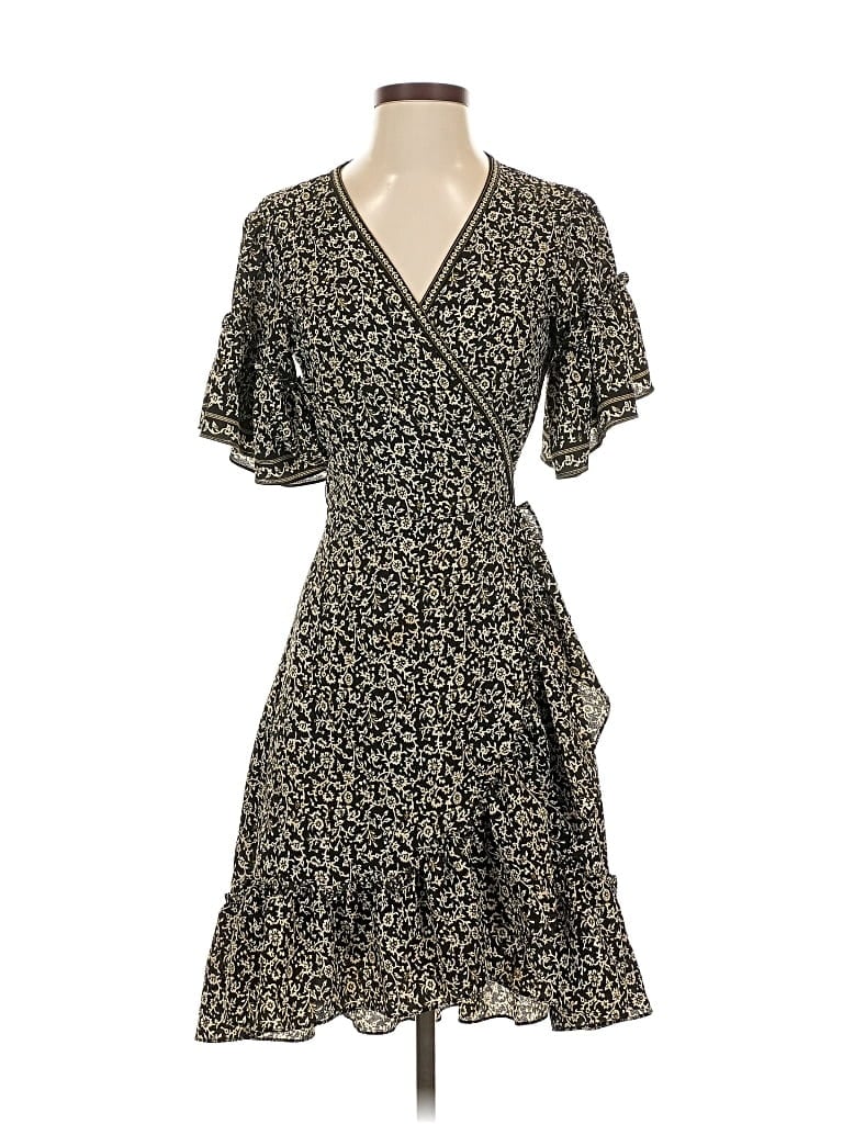 Pre-owned Max Studio Casual Dress In Black