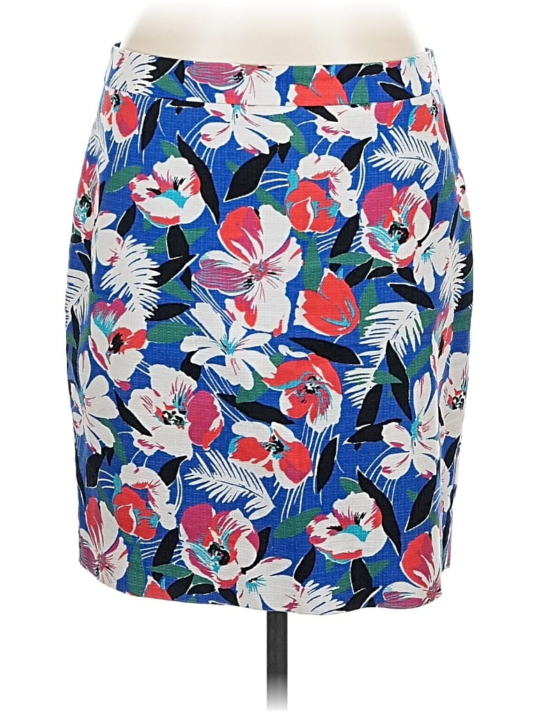 Pre-owned J.crew Factory Store Casual Skirt In Blue