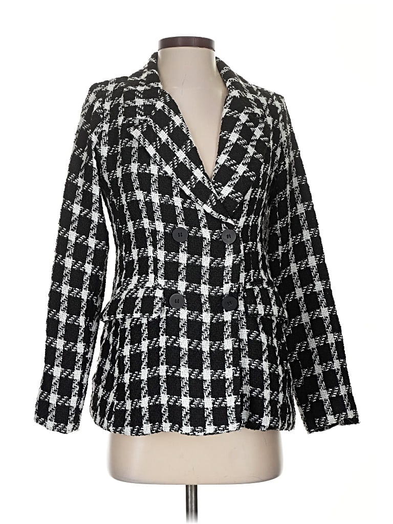 Pre-owned Hyfve Blazer Jacket In Black