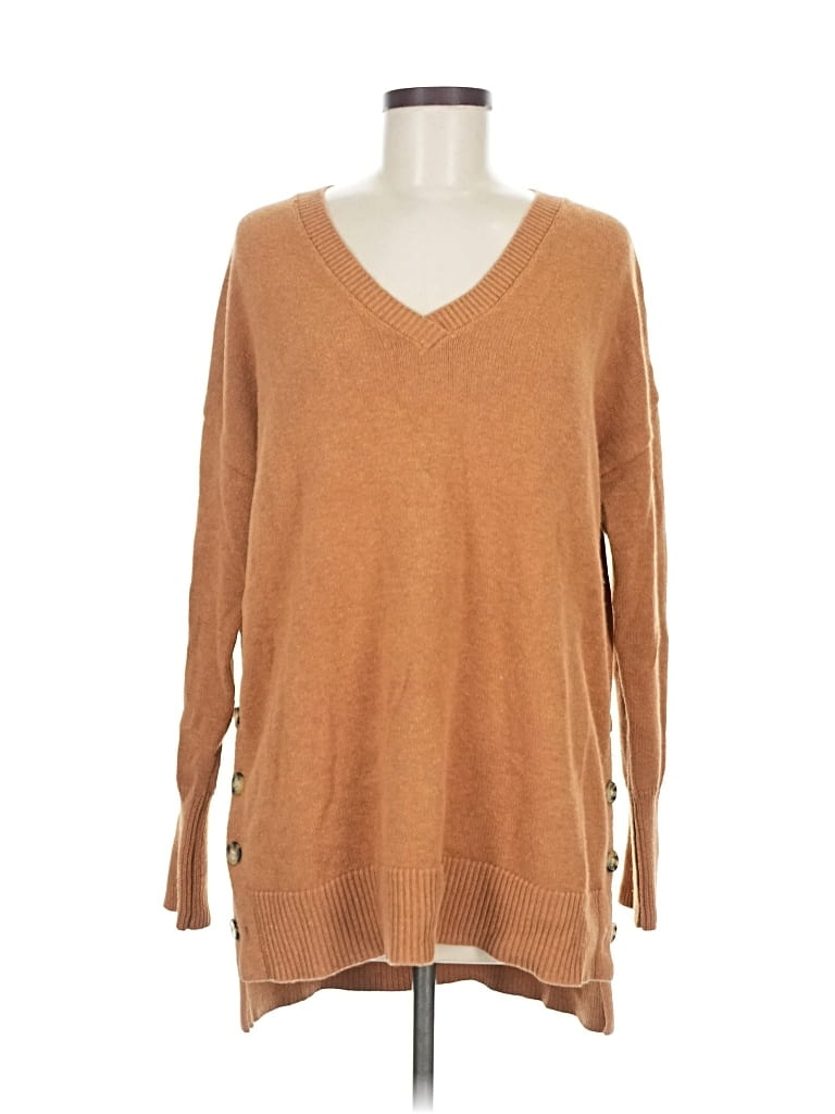 Pre-owned Tahari Pullover Sweater In Brown