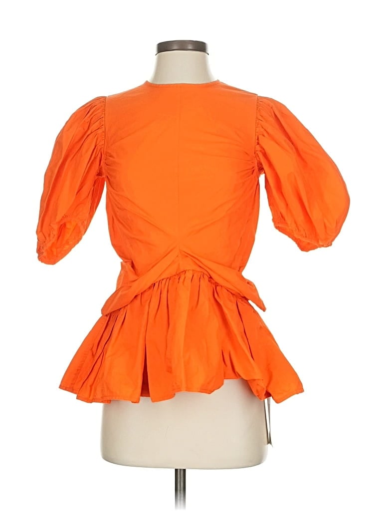 Pre-owned Cecilie Bahnsen Cocktail Dress In Orange