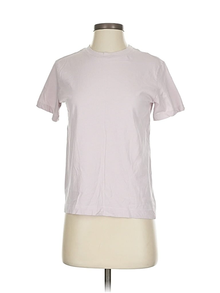 Pre-owned H&m Short Sleeve T-shirt In Pink