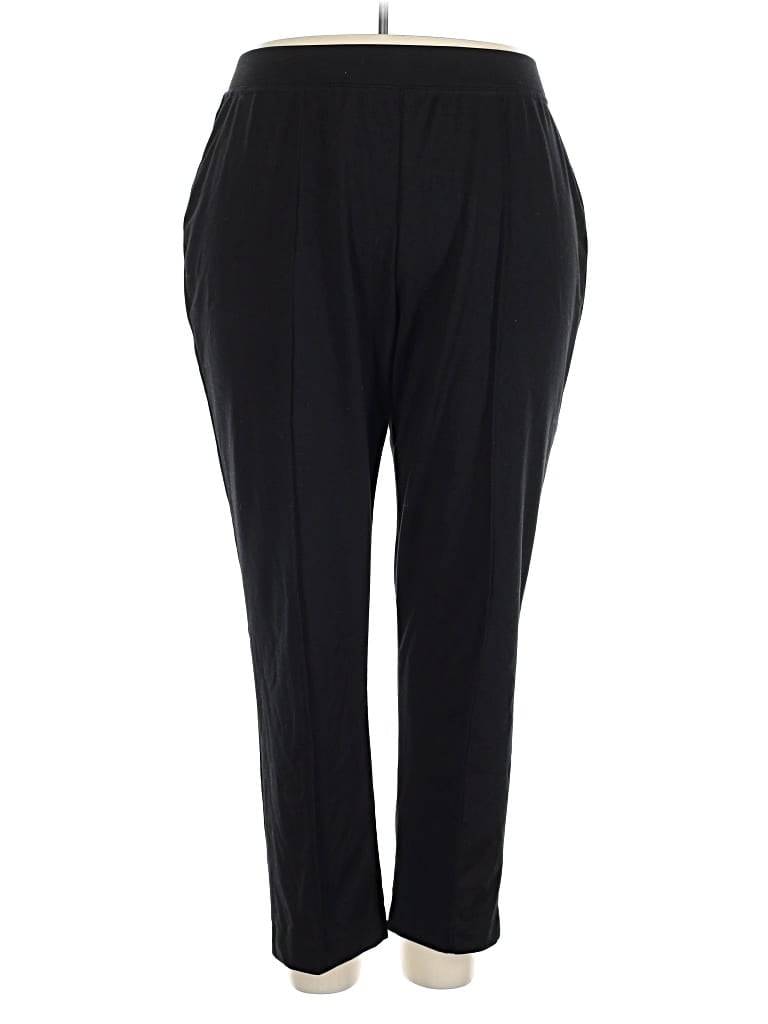 Pre-owned Alfred Dunner Dress Pants In Black