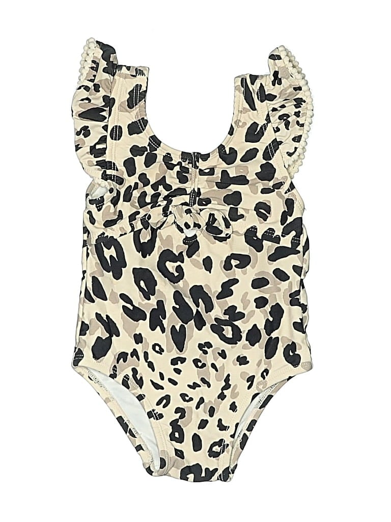 Pre-owned Jessica Simpson Babies' One Piece Swimsuit In White