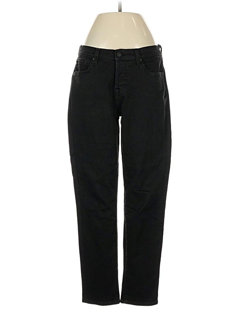 Pre-owned 7 For All Mankind Jeans In Black