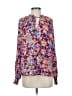 Caballero 100% Viscose Purple Long Sleeve Blouse Size XS - photo 1