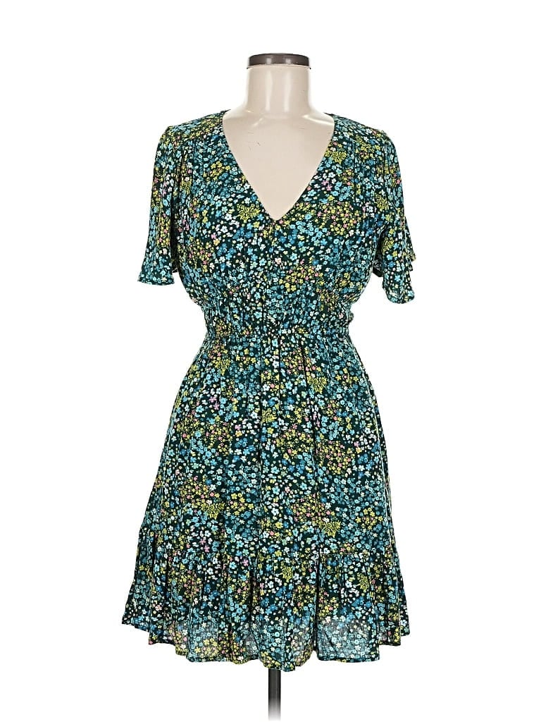 Pre-owned Rewind Casual Dress In Blue