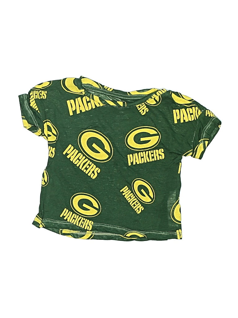 Pre-owned Nfl Babies' Short Sleeve T-shirt In Green