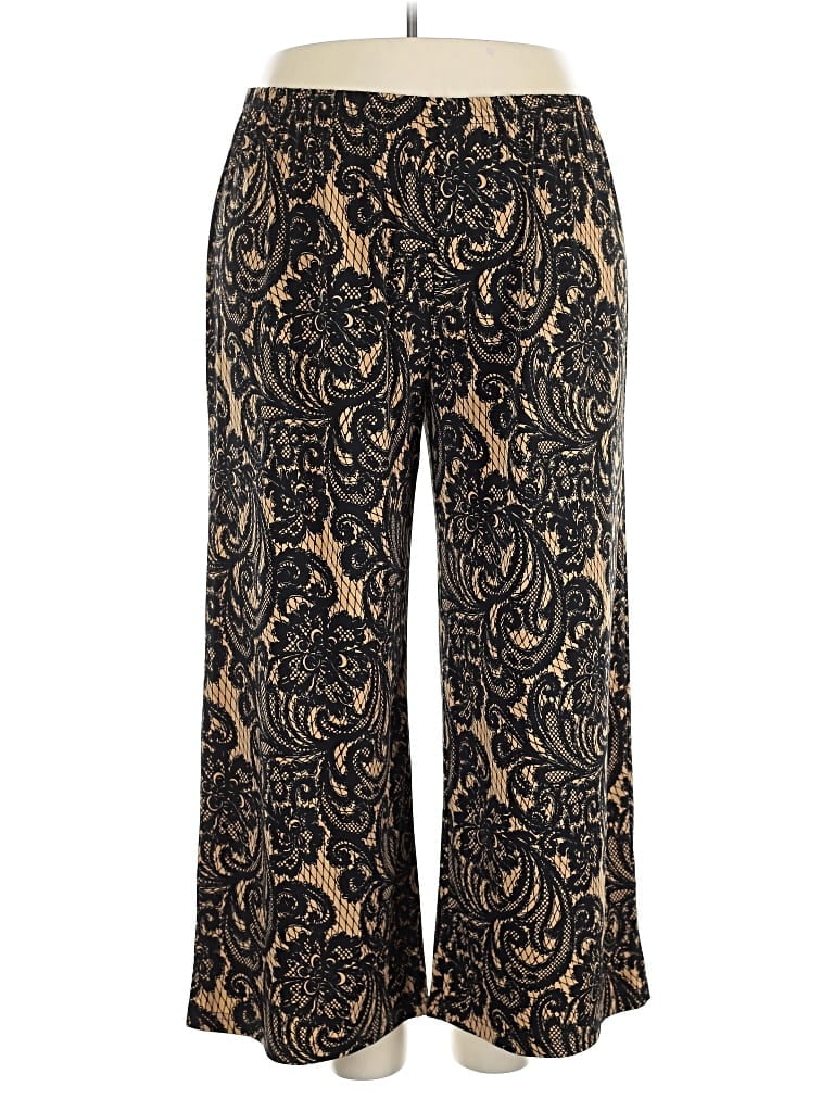 Pre-owned Bob Mackie Casual Pants In Black