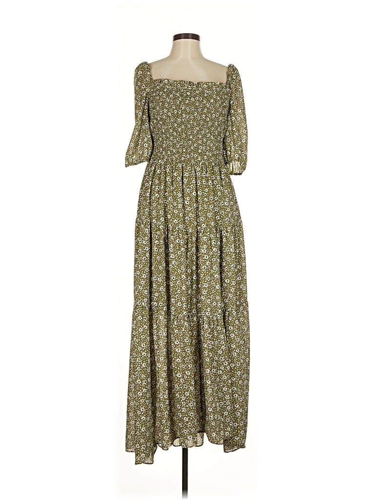 Pre-owned Ann Taylor Casual Dress In Green