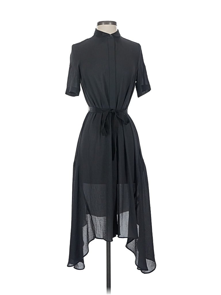 Pre-owned Simply Vera Vera Wang Casual Dress In Black