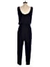 H&M 100% Polyester Solid Black Blue Jumpsuit Size S - photo 2