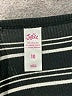 Justice Stripes Black Dress Size 10 - photo 3