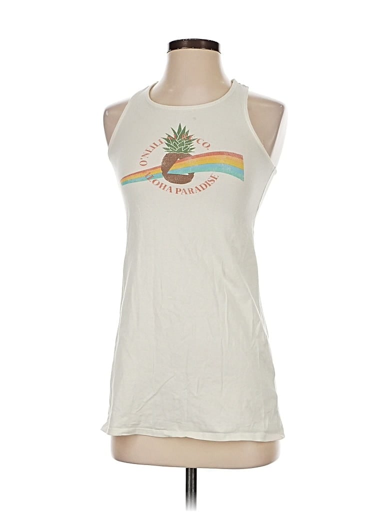 Pre-owned O'neill Sleeveless T-shirt In White