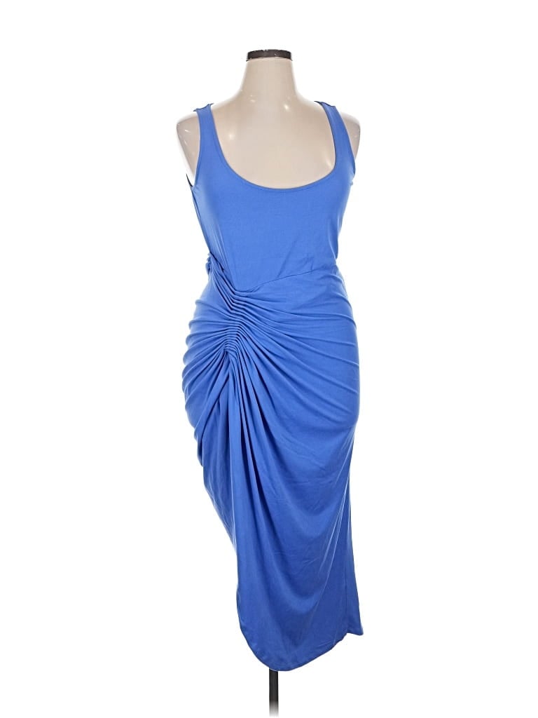 Pre-owned Eloquii Cocktail Dress In Blue